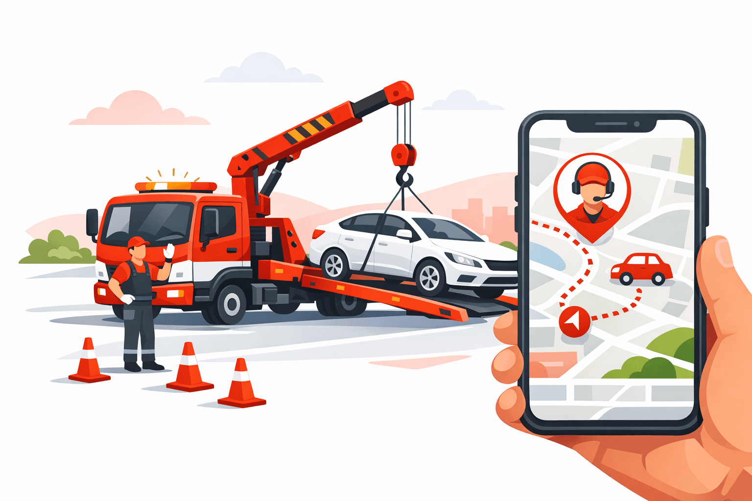 Grúas y asistencia vial