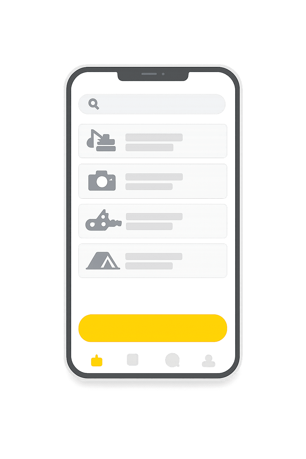 Cliente — Renta de equipos